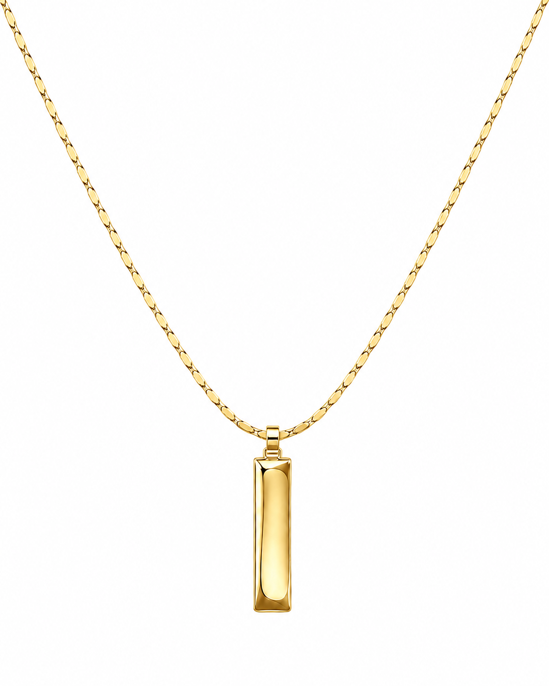 Wire Pendant Chain Necklace