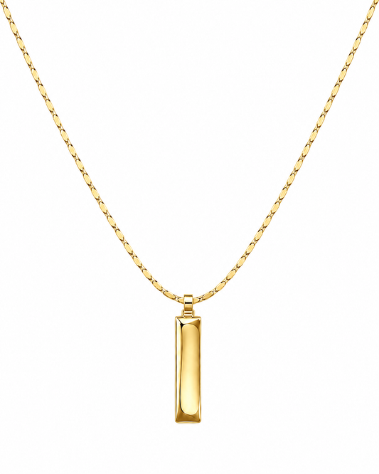 Wire Pendant Chain Necklace