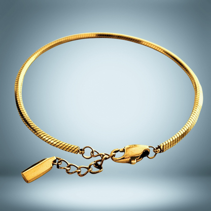  Lagacci minimal jewelry octagon chain bracelet