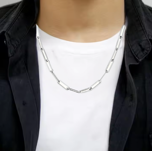 PAPERCLIP LINK NECKLACE
