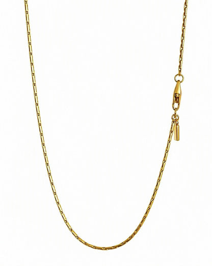 Lagacci minimal jewelry wire chain necklac