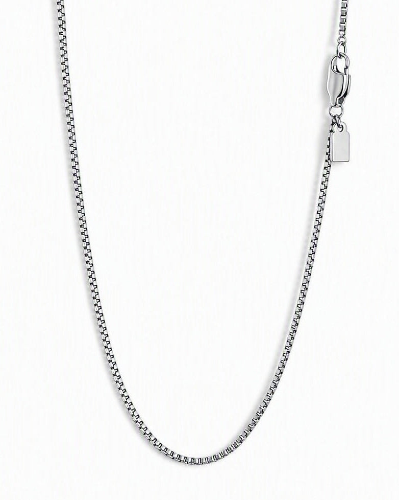  Lagacci minimal jewelry box chain necklace