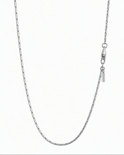 Lagacci minimal jewelry wire chain necklac