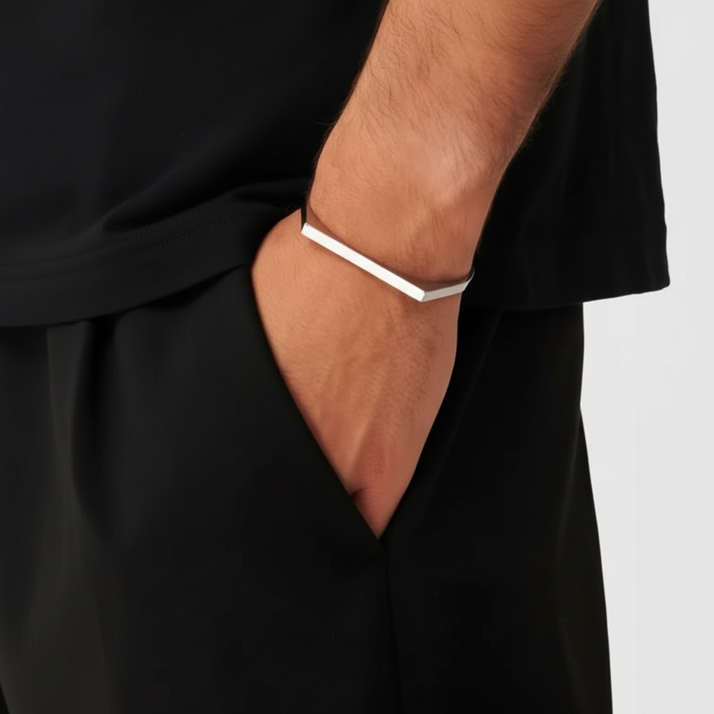 Lagacci minimal jewelry unisize signet cuff Lagacci minimal jewelry unisize signet cuff