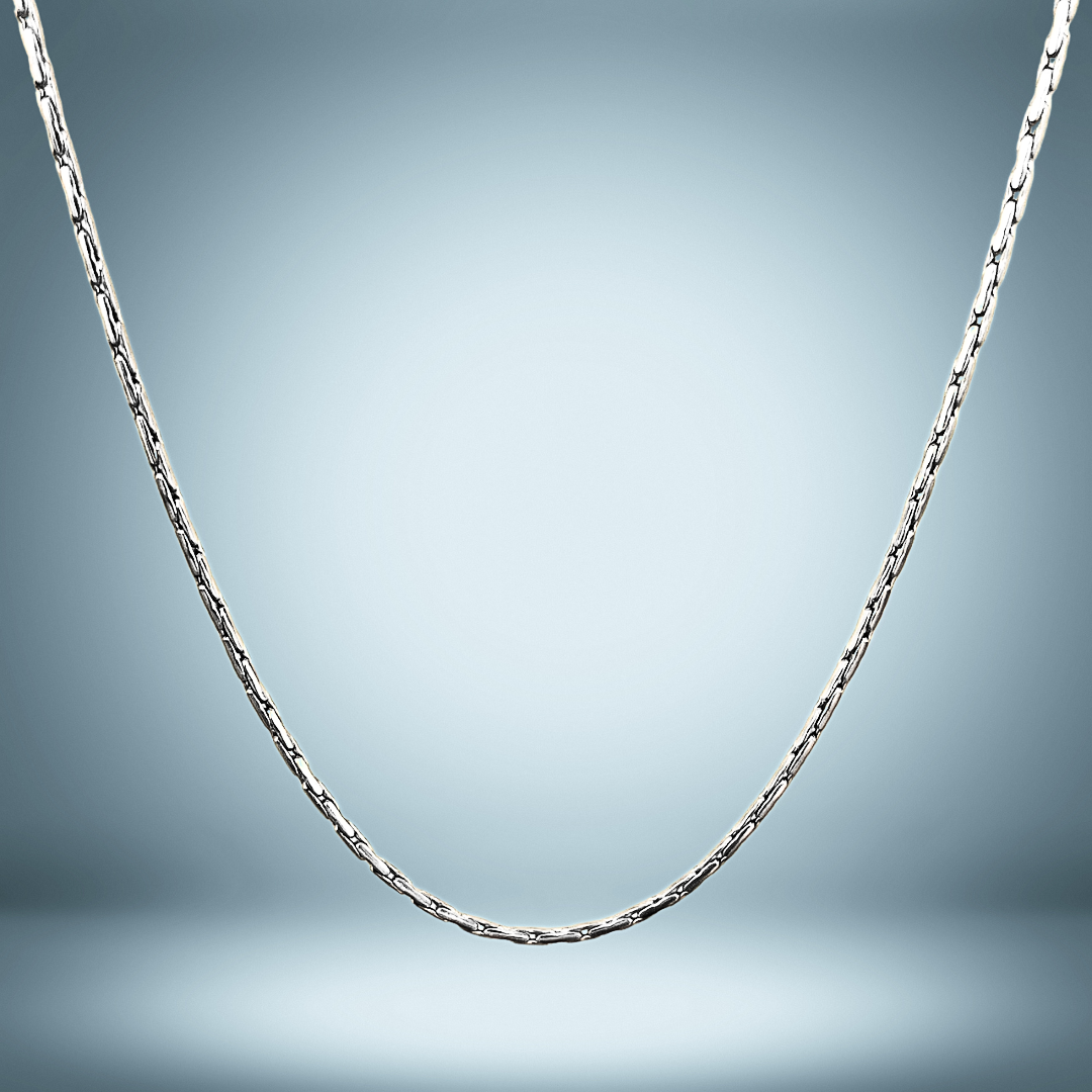  Lagacci minimal jewelry wire chain necklace