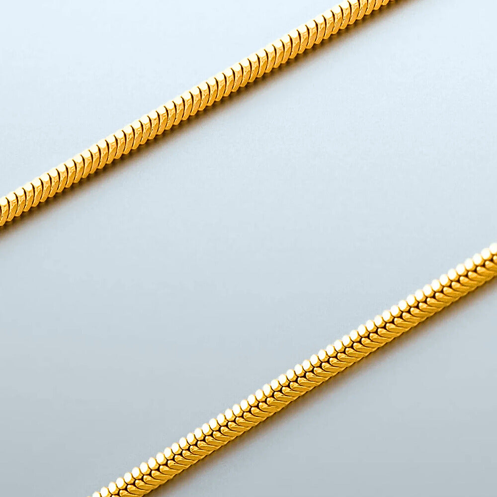 Octagon Pendant Necklace 1mm LAGACCI