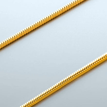 Octagon Pendant Necklace 1mm LAGACCI