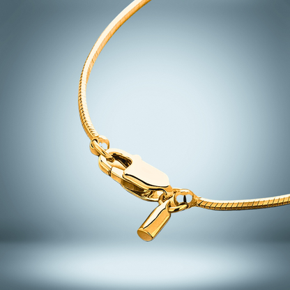 Octagon Chain Necklace 1,2mm LAGACCI