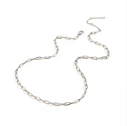 Paperclip Link Necklace