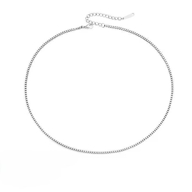 Box Link Chain Necklace