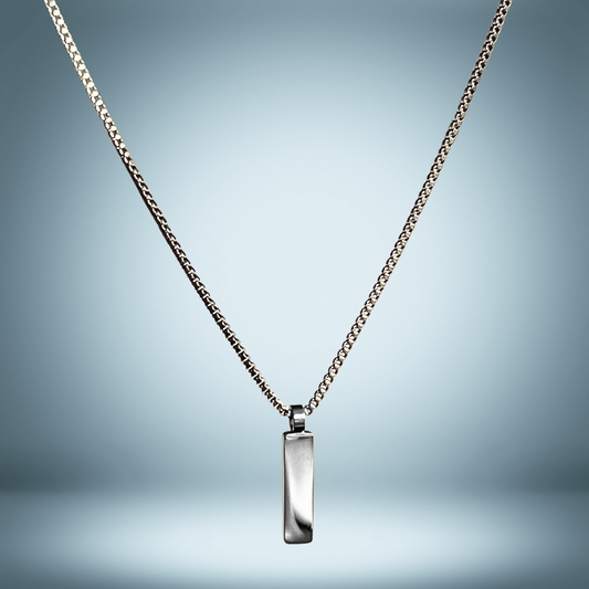 Lagacci minimal jewelry box pendant necklace