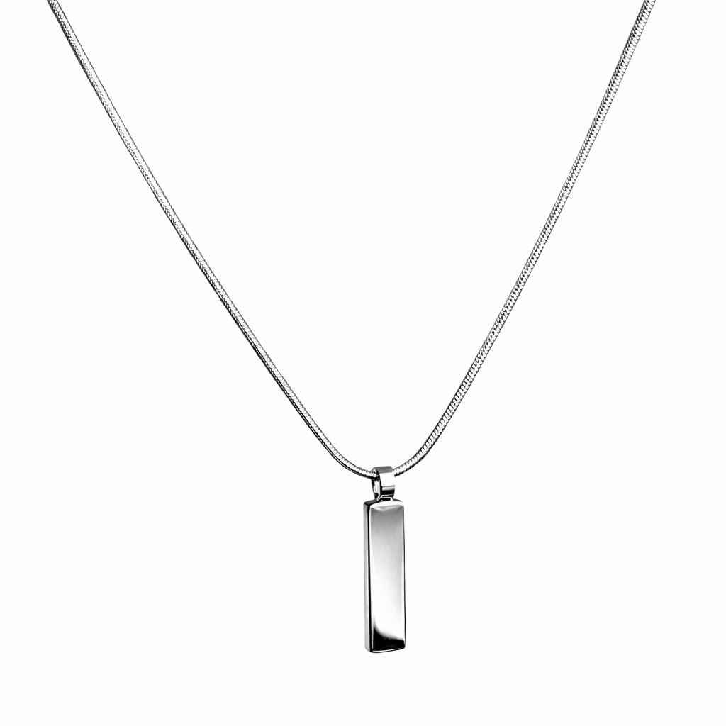 Octagon Pendant Necklace