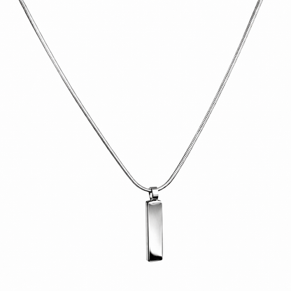 Octagon Pendant Necklace