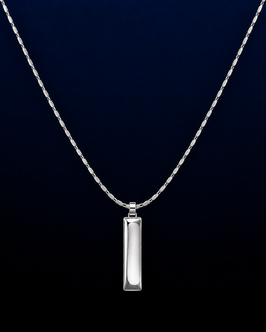 Wire Pendant Chain Necklace