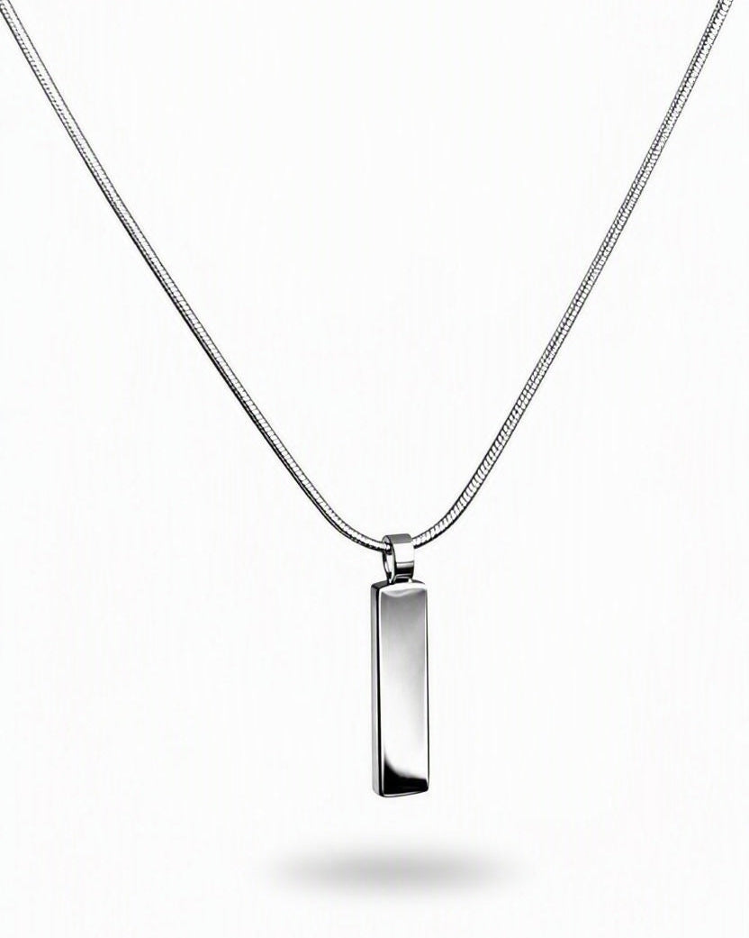 Octagon Pendant Necklace 