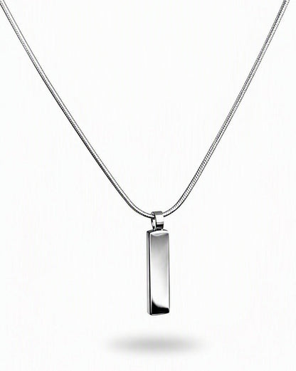 Octagon Pendant Necklace 