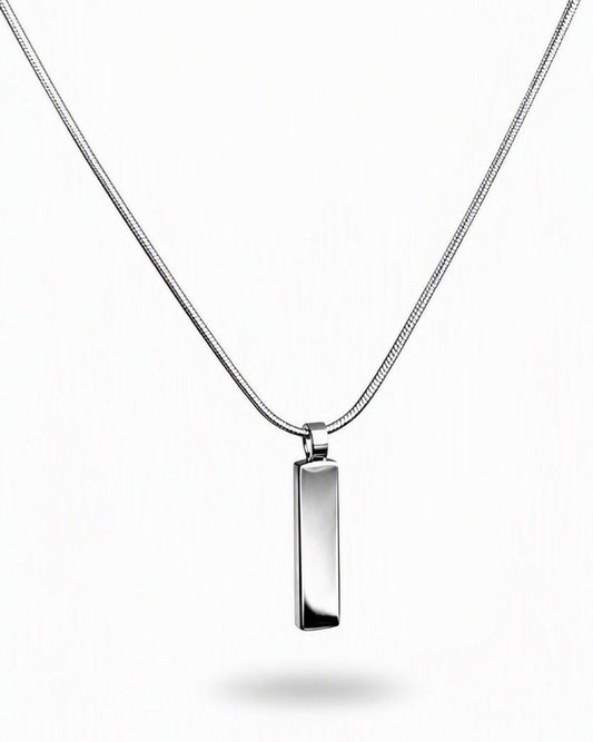 Octagon Pendant Necklace